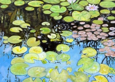 Home Page 10 Waterlilies, 16x20, oil (SOLD)